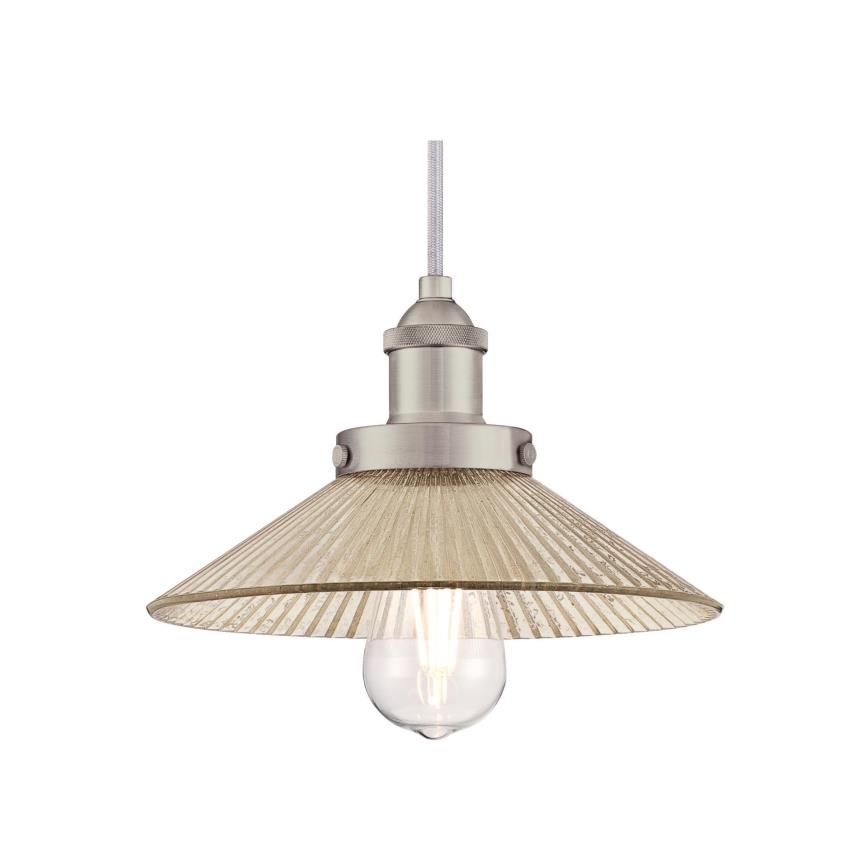 Westinghouse 6338840 - Pendellampa på kabel BONNIE 1xE27/60W/230V Ø 25 cm