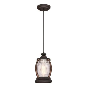 Westinghouse 6361740 - Takpendel med kabel CANYON 1xE27/60W/230V Ø 19 cm