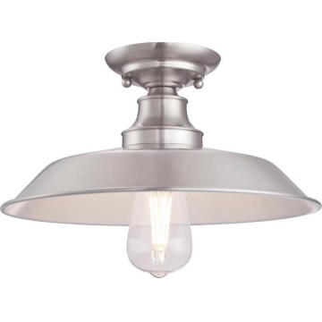 Westinghouse 6370240 - Ytmonterad taklampa IRON HILL 1 x E27, 60 W, 230 V Ø 31 cm