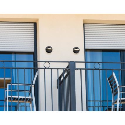 Westinghouse 65790 - LED vägglampa för utomhusbruk WINSLETT LED/10W/230V IP44