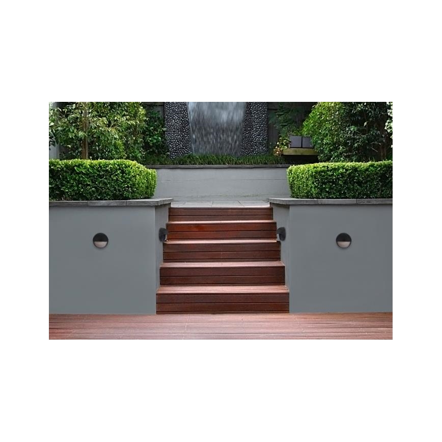 Westinghouse 65790 - LED vägglampa för utomhusbruk WINSLETT LED/10W/230V IP44