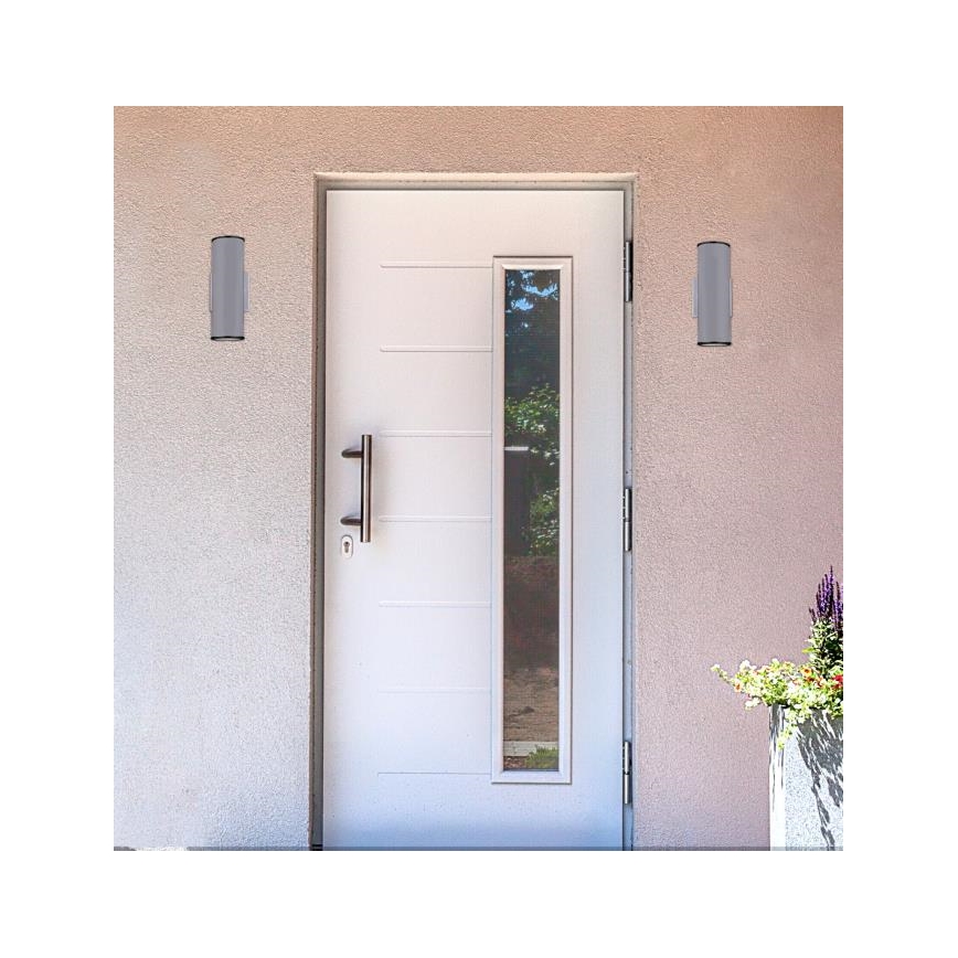 Westinghouse 65793 - LED ljusreglerad utomhusbelysning MARIUS 2xLED/8W/230V IP44