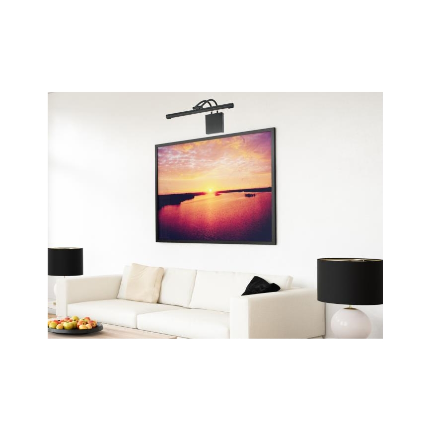 Westinghouse 7501640 - LED-dimbar tavelbelysning LED/15W/230V svart