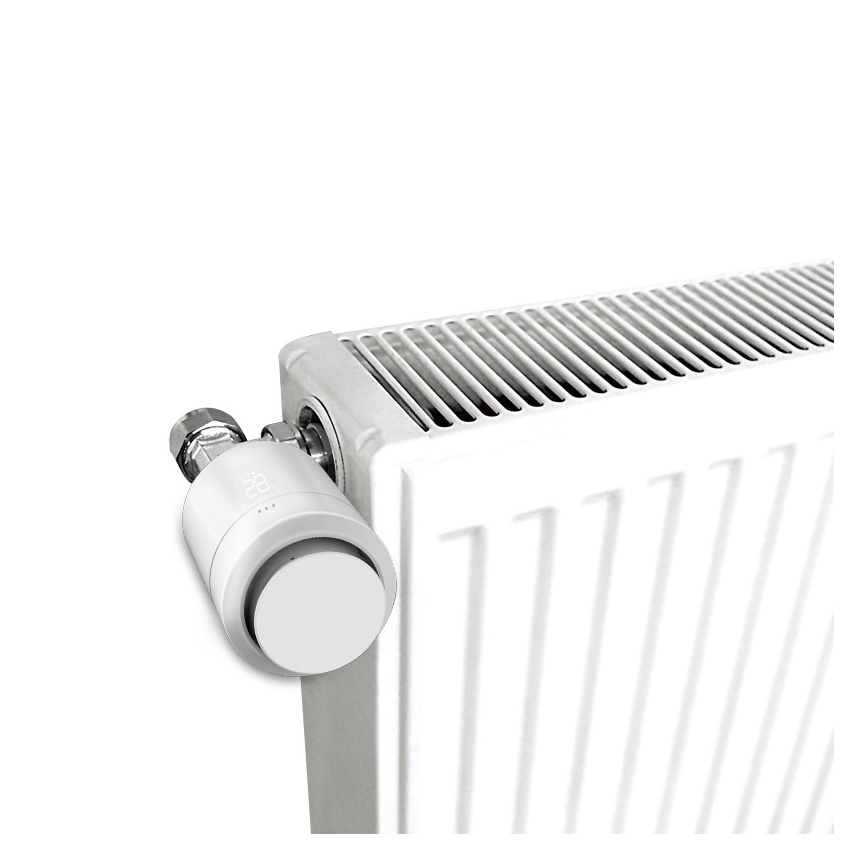 Wi-Fi ZigBee termostatventil 2xAA/3V Tuya