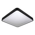 WILTON LED taklampa med rörelse- och skymningssensor, 24 W, 230 V, 4000 K, 33 × 33 cm, svart