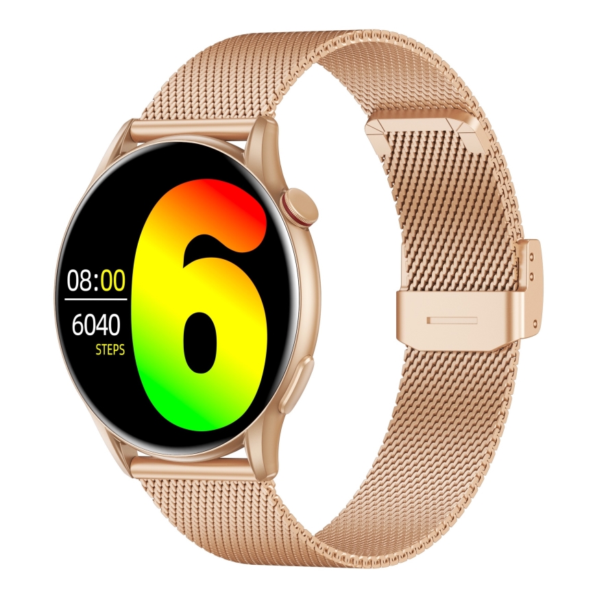 Winner Group - AirFlex 2 Eleganta smartklocka 280 mAh IP68 guld