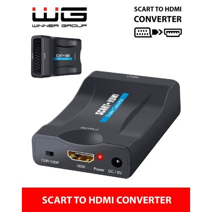 Winner Group - Audio video konverterare SCART till HDMI