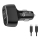Winner Group - Billaddare 1xUSB-C + 1xUSB-A Power Delivery 63W + USB-kabel USB-C / USB-C 1 m svart