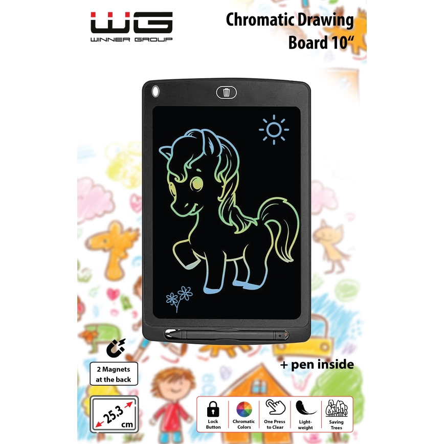 Winner Group - Elektronisk ritplatta 10 1xCR2025 svart