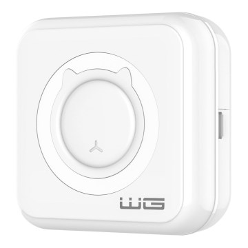 Winner Group - Mini termisk skrivare 800 mAh vit