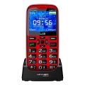 Winner Group - Mobiltelefon för seniorer 1600 mAh röd