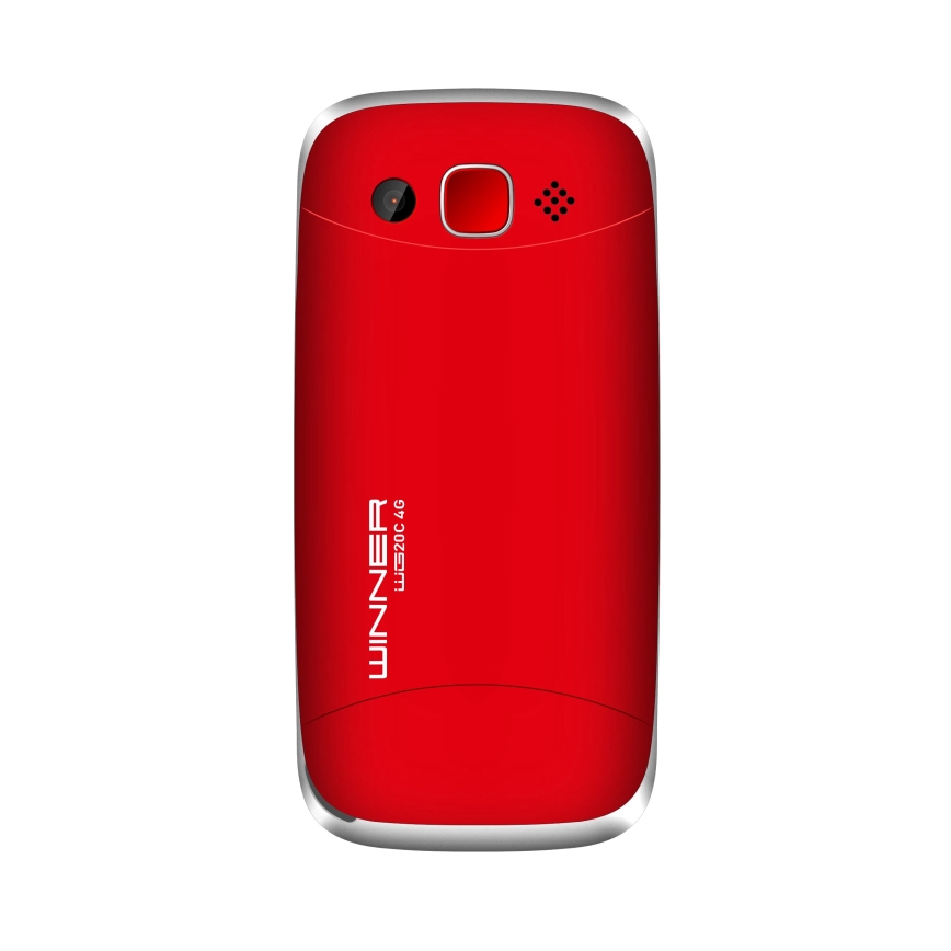 Winner Group - Mobiltelefon för seniorer 1600 mAh röd