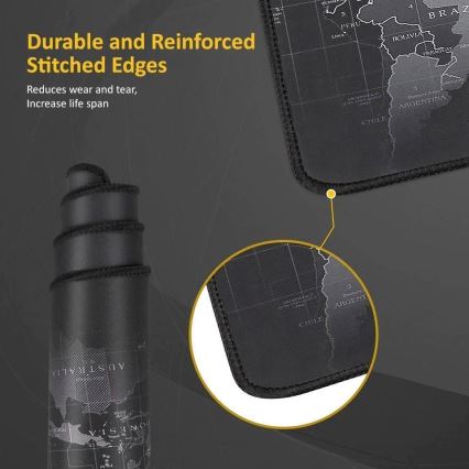 Winner Group - Tangentbordsmatta och mus 30x75 cm värld