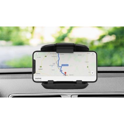 Winner Group - Telefonhållare för bil med sugpropp svart