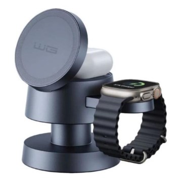 Winner Group - Trådlös laddare 4-i-1 MUSH8OOM 27W antracit