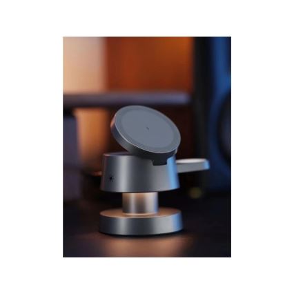 Winner Group - Trådlös laddare 4-i-1 MUSH8OOM 27W antracit