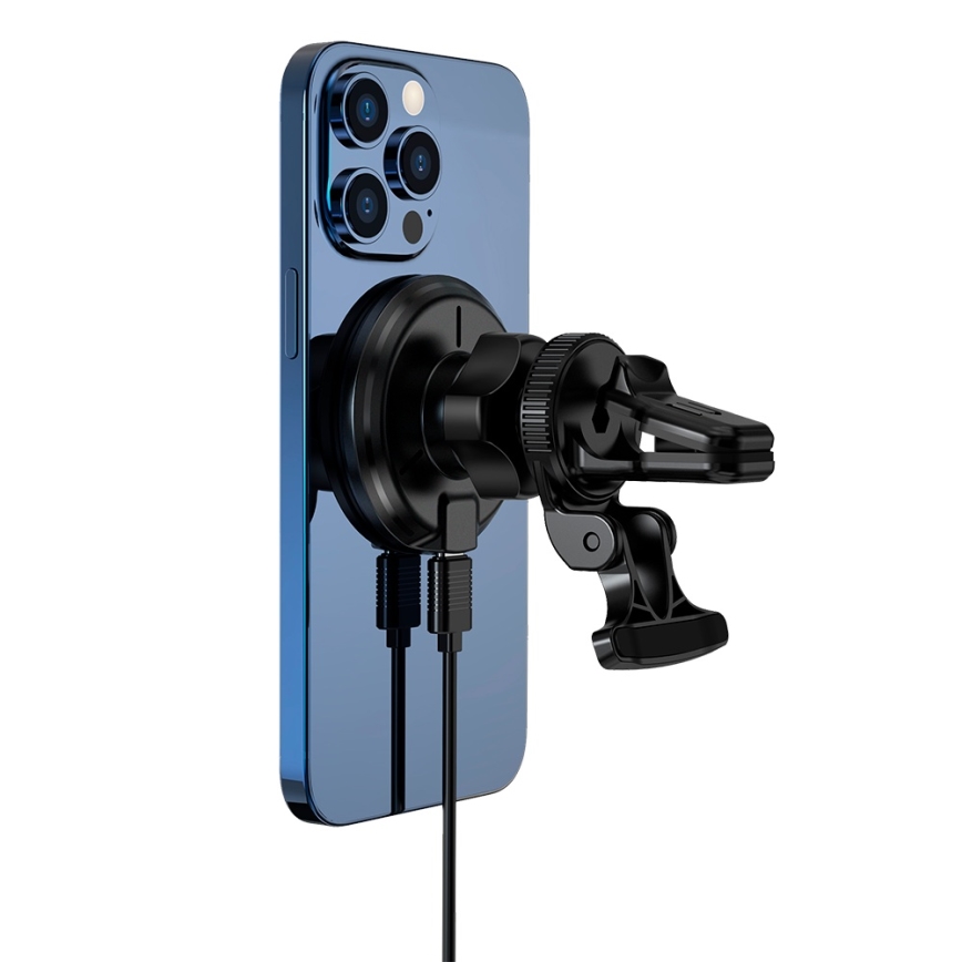 Winner Group - Trådlös laddare och hållare för bil 15W Qi2 MagSafe