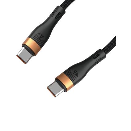 Winner Group -USB-kabel 3i1 USB-C / Lightning, USB-C och Micro USB 100W 1,5m svart