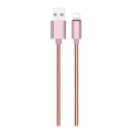 Winner Group - USB-kabel Lightning / USB-A 1m rosa