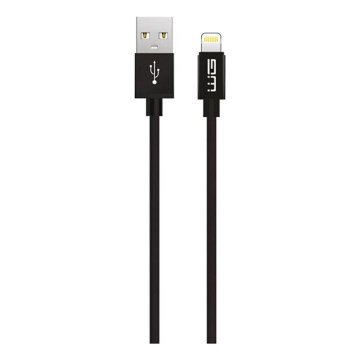 Winner Group - USB-kabel Lightning / USB-A 1m svart