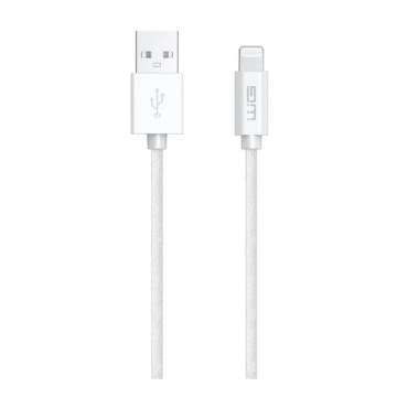 Winner Group - USB-kabel MFI Lightning / USB-A 1m vit