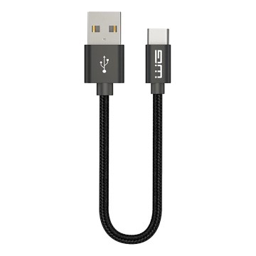 Winner Group - USB-kabel USB-C / USB-A 60W 20cm svart