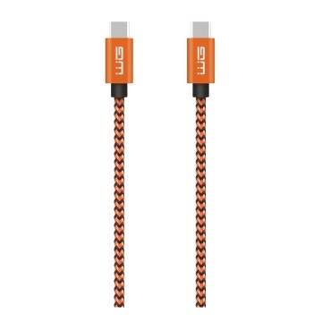 Winner Group - USB-kabel USB-C / USB-C 60W 1m orange