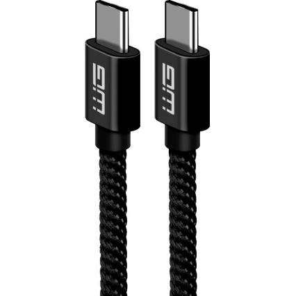 Winner Group - USB-kabel USB-C / USB-C 60W 1m svart