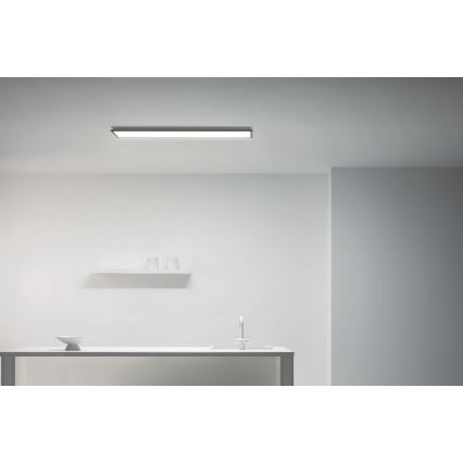 WiZ - LED Dimbar panel SUPERSLIM LED/36W/230V 2700-6500K Wi-Fi svart