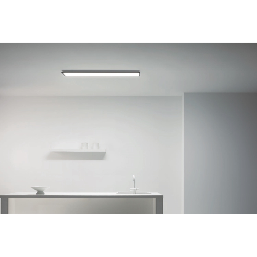 WiZ - LED Dimbar panel SUPERSLIM LED/36W/230V 2700-6500K Wi-Fi svart