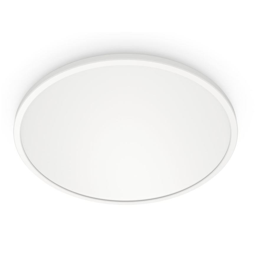 WiZ - LED Dimbar taklampa SUPERSLIM LED/14W/230V 2700-6500K Wi-Fi vit