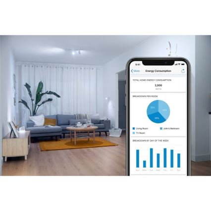 WiZ - LED Dimbar taklampa SUPERSLIM LED/17W/230V 4000K Wi-Fi