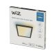 WiZ - LED Dimbar taklampa SUPERSLIM LED/36W/230V 2700-6500K Wi-Fi svart