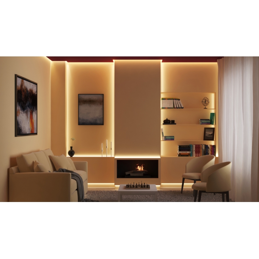 WiZ - LED RGB dimbar LED-remsa 10m LED/12W/230V Wi-Fi