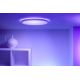 WiZ - LED RGB dimbar taklampa SUPERSLIM LED/22W/230V 2700-6500K Wi-Fi vit