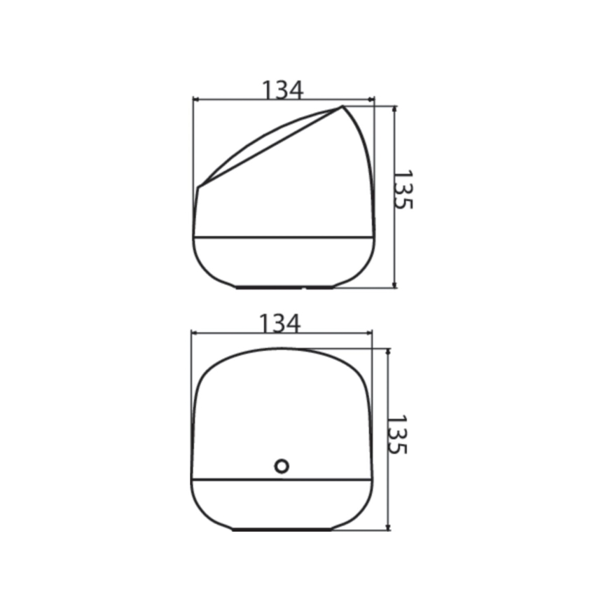 WiZ - LED RGBW Dimbar bordslampa SQUIRE LED/9W/230V 2200-6500K Wi-Fi