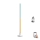 WiZ - LED RGBW Dimbar golvlampa POLE LED/13W/230V 2200-6500K Wi-Fi