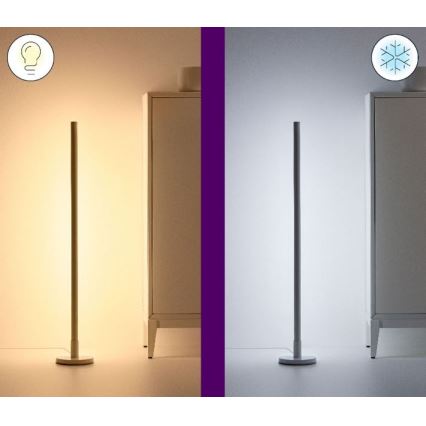 WiZ - LED RGBW Dimbar golvlampa POLE LED/13W/230V 2200-6500K Wi-Fi