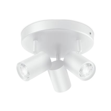 WiZ - LED RGBW dimbar spotlight IMAGEO 3xGU10/4,9W/230V 2200-6500K Wi-Fi CRI 90 vit