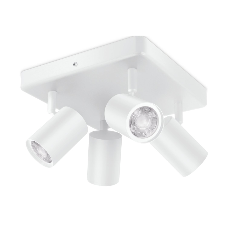 WiZ - LED RGBW dimbar spotlight IMAGEO 4xGU10/4,9W/230V 2200-6500K Wi-Fi CRI 90 vit