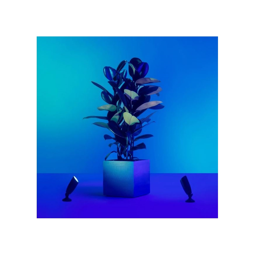 WiZ - LED RGBW dimbar utomhus spotlight SPOT LED/4W/12V 2700K-5000K IP65 Wi-Fi