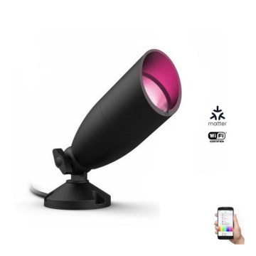 WiZ - LED RGBW dimbar utomhus spotlight SPOT LED/4W/12V 2700K-5000K IP65 Wi-Fi