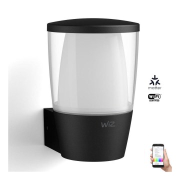 WiZ - LED RGBW dimbar utomhus vägglampa ELPAS LED/8,5W/230V 2700–5000K IP44 Wi-Fi