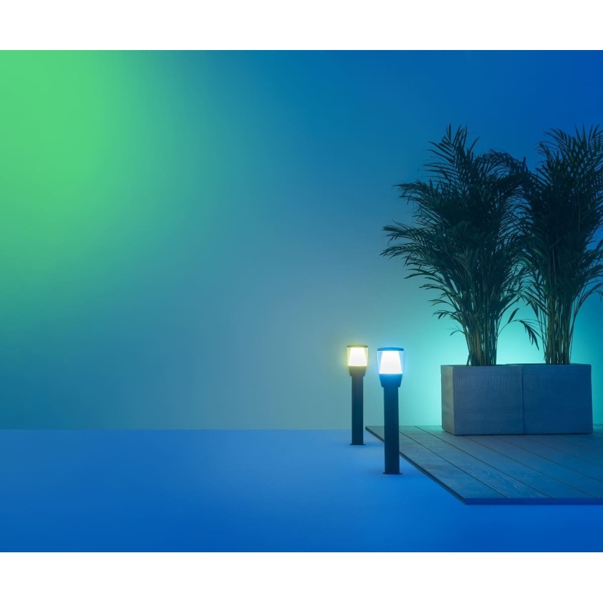 WiZ - LED RGBW dimbar utomhuslampa ELPAS LED/4,8W/12/230V 2700-5000K IP65 Wi-Fi