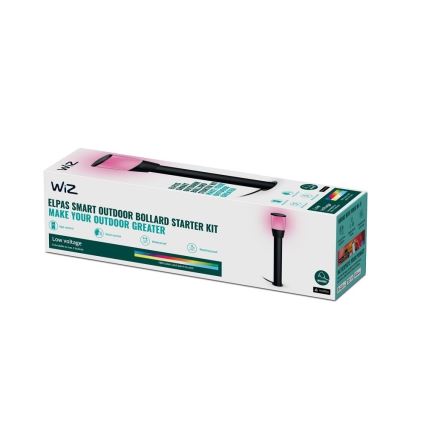 WiZ - LED RGBW dimbar utomhuslampa ELPAS LED/4,8W/12/230V 2700-5000K IP65 Wi-Fi