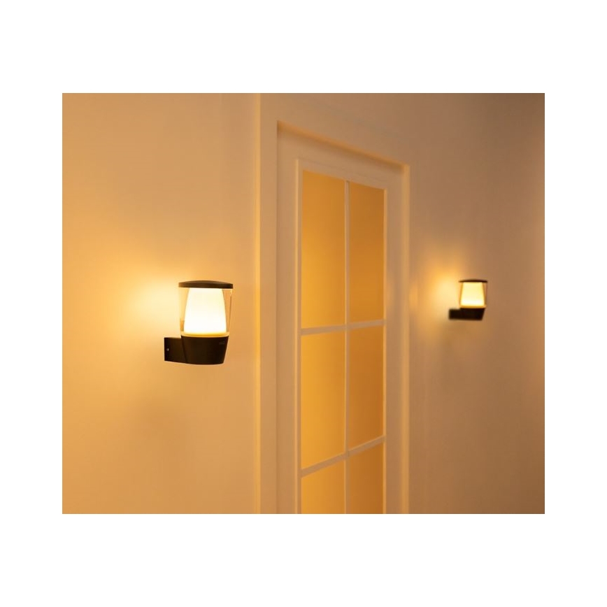 WiZ - LED RGBW dimbar utomhus vägglampa ELPAS LED/8,5W/230V 2700–5000K IP44 Wi-Fi