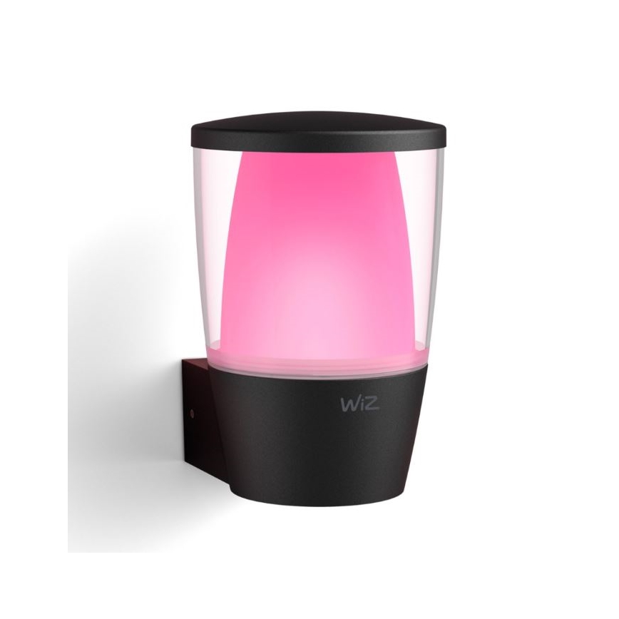 WiZ - LED RGBW dimbar utomhus vägglampa ELPAS LED/8,5W/230V 2700–5000K IP44 Wi-Fi