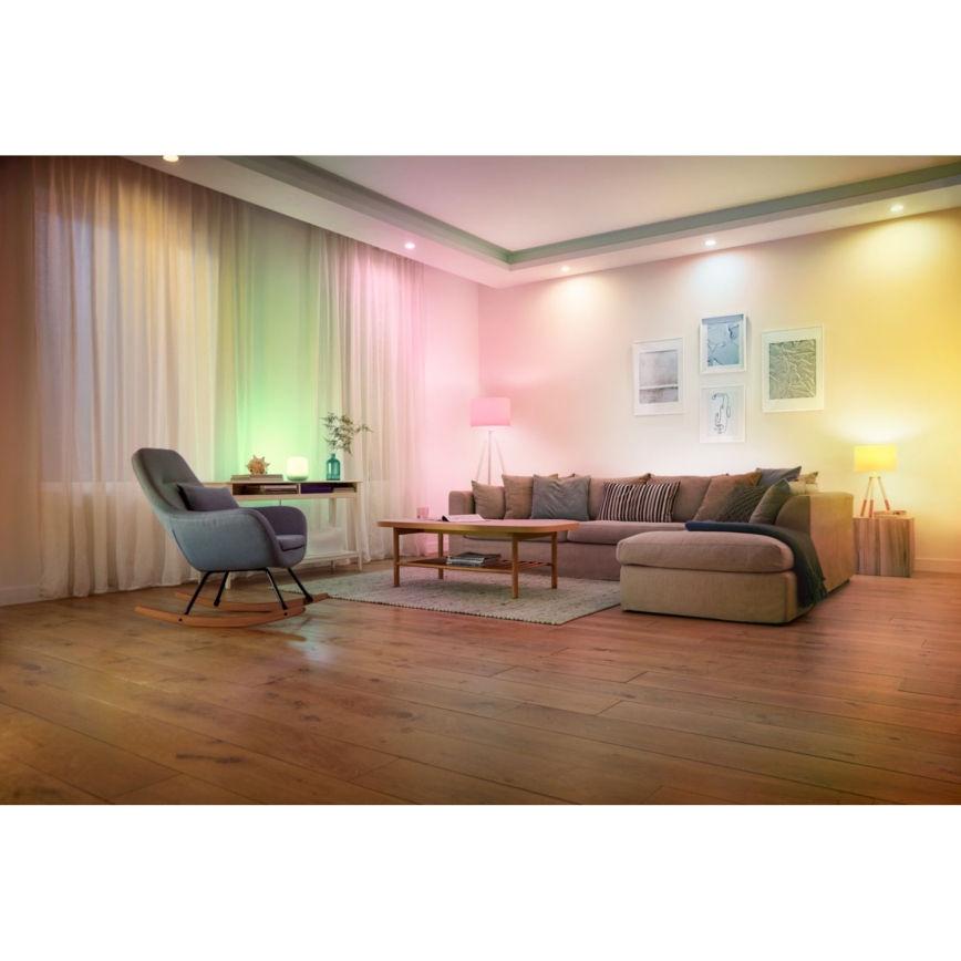 WiZ - LED RGBW Ljusreglerad bordslampa HERO LED/9W/230V 2200-6500K Wi-Fi