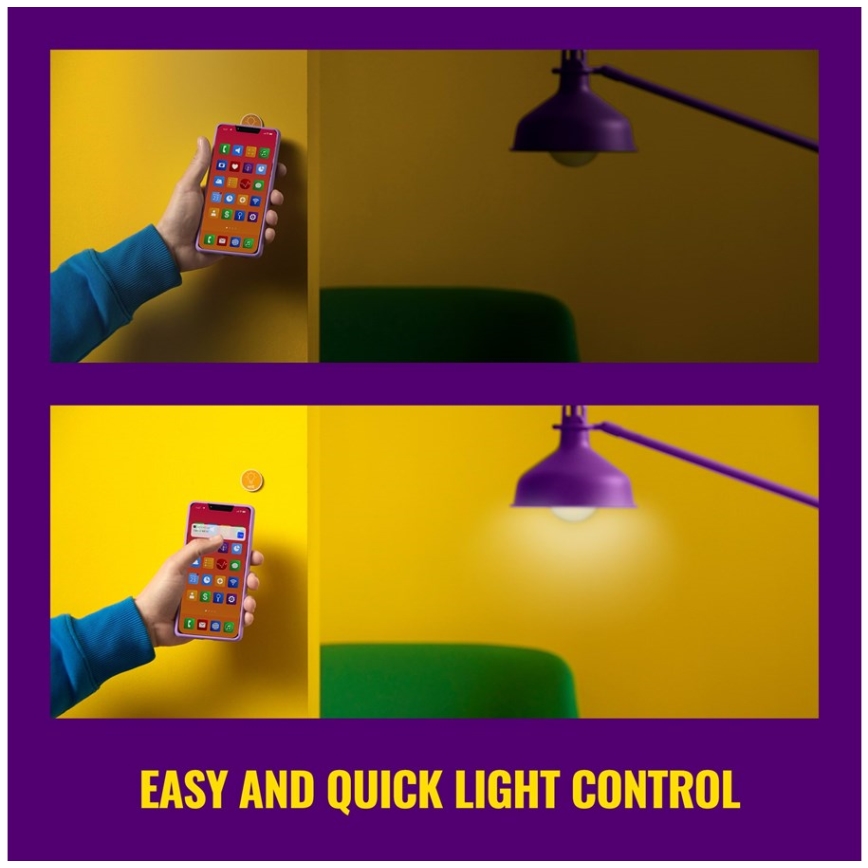 WiZ - NFC självhäftande tag för att kontrolera belysning 4 delar