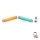 WiZ - SET 2x LED RGBW Dimbara lampor BAR LED/5,5W/230V 2200-6500K Wi-Fi
